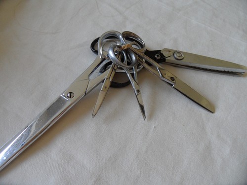 Lot ciseaux pour couture - ,